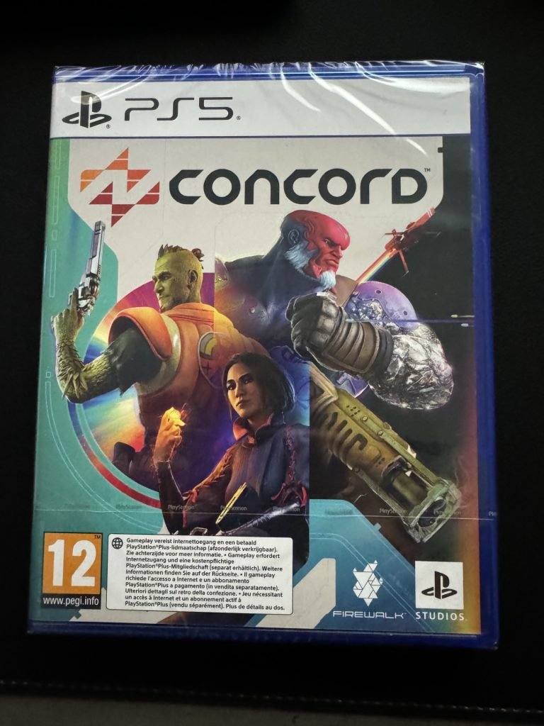 Concord: Sony's grootste flop in de gaming wereld 3 Fysieke kopie Concord PS5. Volkabulaire collectie.
